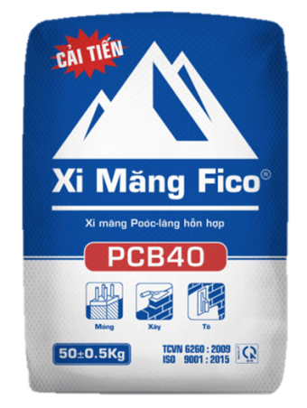 Xi măng FICO PCB40 - Xi Măng Bảo Chứng - Công Ty TNHH Bảo Chứng